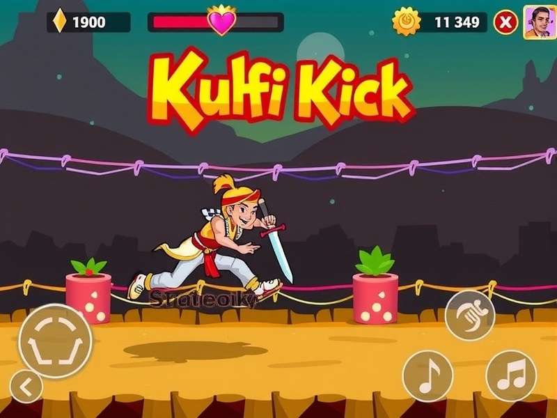 Kulfi Kick Game Interface